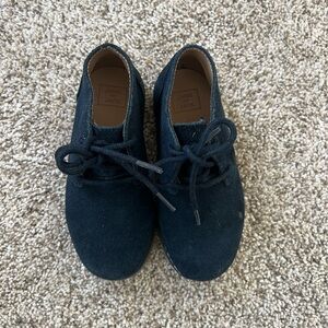 Janie and Jack Dark Blue Toddler Sz 8 Dress Shoes
